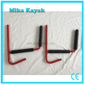 Kayak Rack Canoe Carrier Soporte de pared Soporte Soporte de paletas Garaje Cuadro de surf